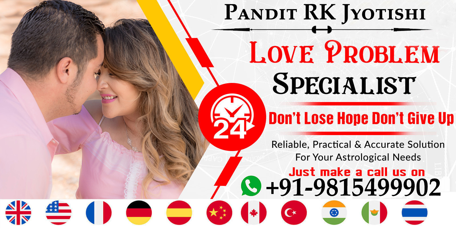 Astrologer +91-9815499902 banner