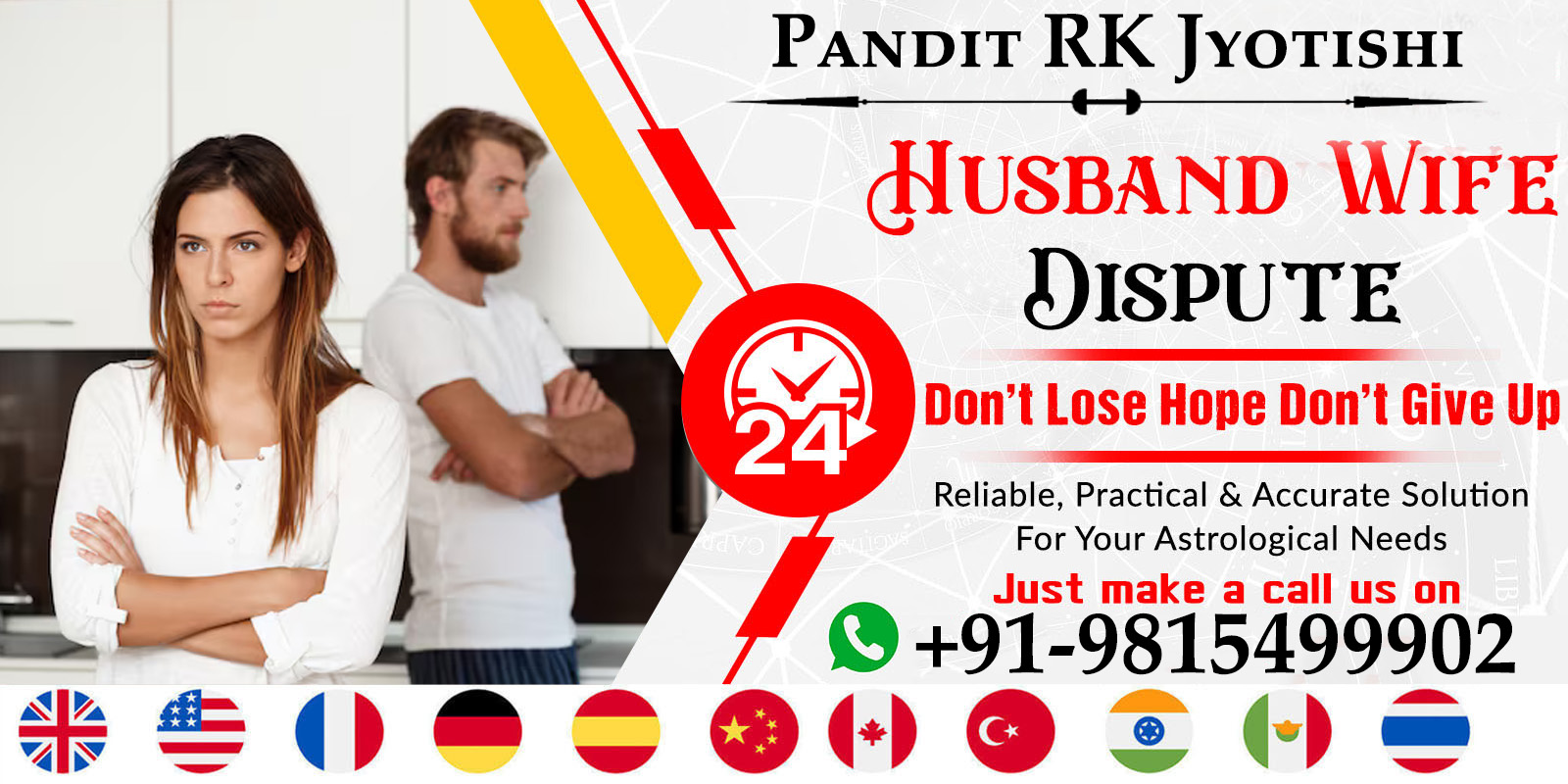 Astrologer +91-9815499902 banner